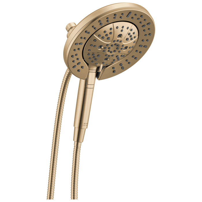 Delta Universal Showering Components 58651 7-Setting In2ition with ProClean - Lumicoat Champagne Bronze