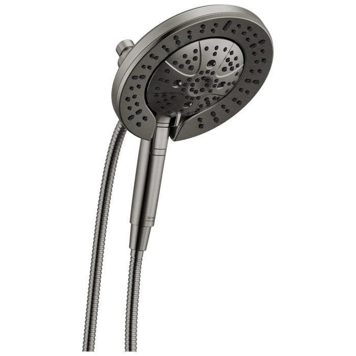 Delta Universal Showering Components 58651 7-Setting In2ition with ProClean - Lumicoat Black Stainless