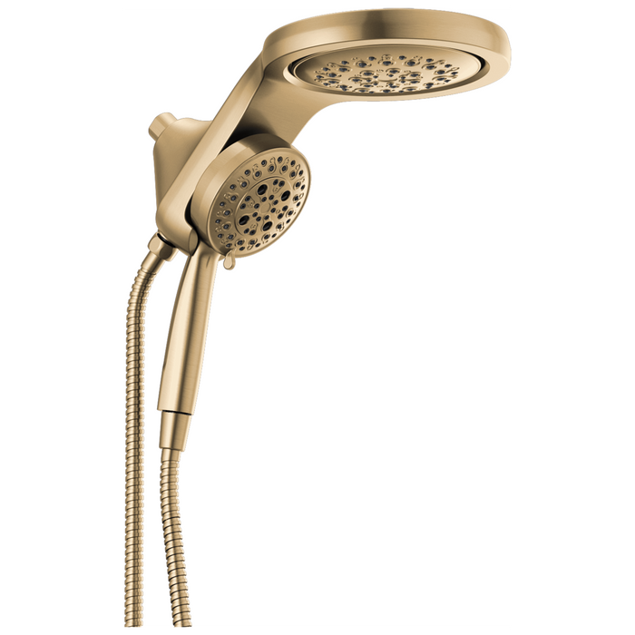 Delta Universal Showering Components: HydroRain H2OKinetic5-Setting Two-in-One Shower Head