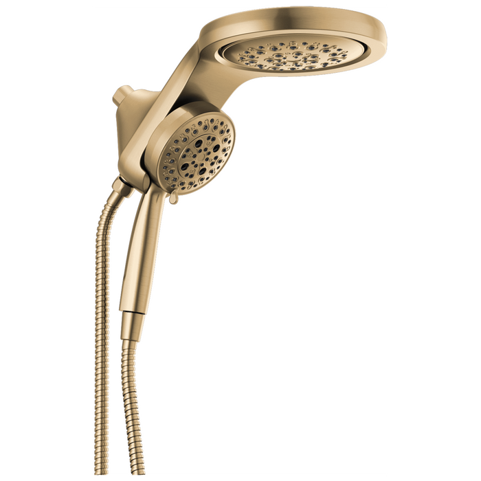 Delta Universal Showering Components: HydroRain H2OKinetic5-Setting Two-in-One Shower Head