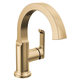 Delta Tetra: Single Handle Bathroom Faucet