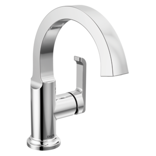 Delta Tetra: Single Handle Bathroom Faucet