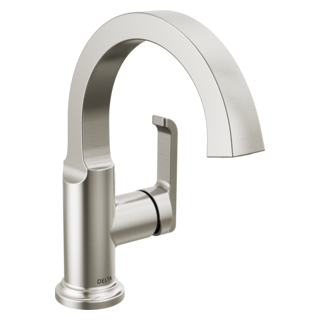 Delta Tetra: Single Handle Bathroom Faucet