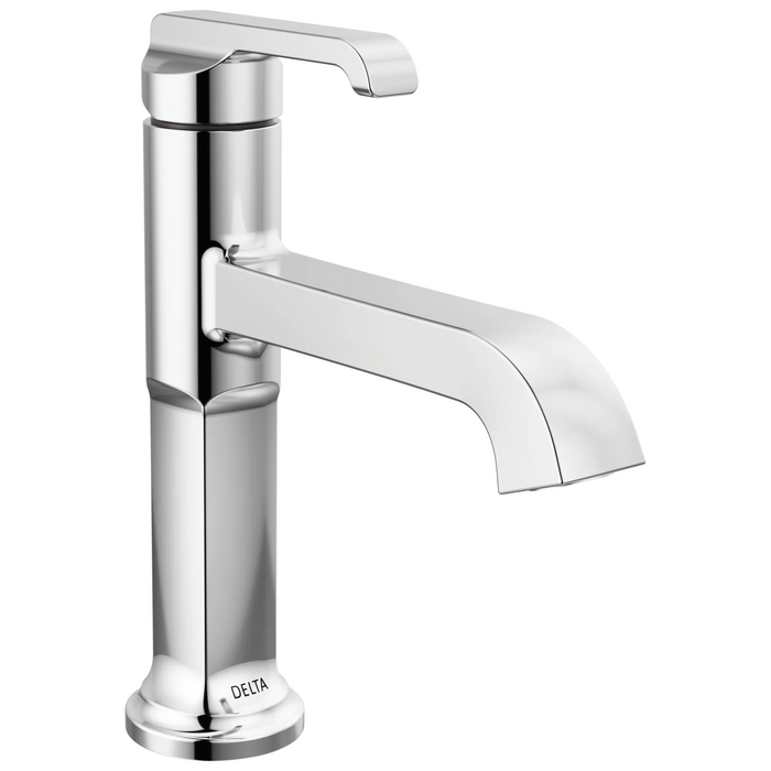Delta Tetra 589 Single Handle Bathroom Faucet - Lumicoat Chrome