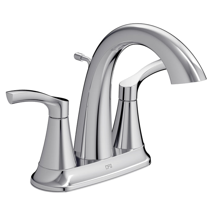 Moen Ash 589111 Two-Handle High Arc Bathroom Faucet