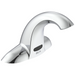 Commercial 591T 591TF1258TR 4" Electronic Faucet, Battery, 0.5gpm, Trim only - Chrome