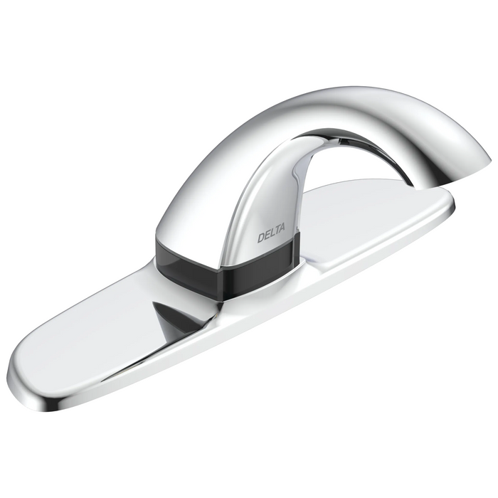 Commercial 590HDF 592 Electronic Lavatory Faucet with Proximity Sensing Technology - Battery Operated - Chrome