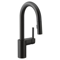 Moen 5965 Align Single Handle Pulldown Bar Faucet in Matte Black