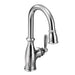 Moen 5985 Brantford One Handle High Arc Pulldown Bar Faucet in Chrome
