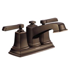 Moen 6010 Boardwalk Two Handle Lavatory Faucet in Mediterranean Bronze