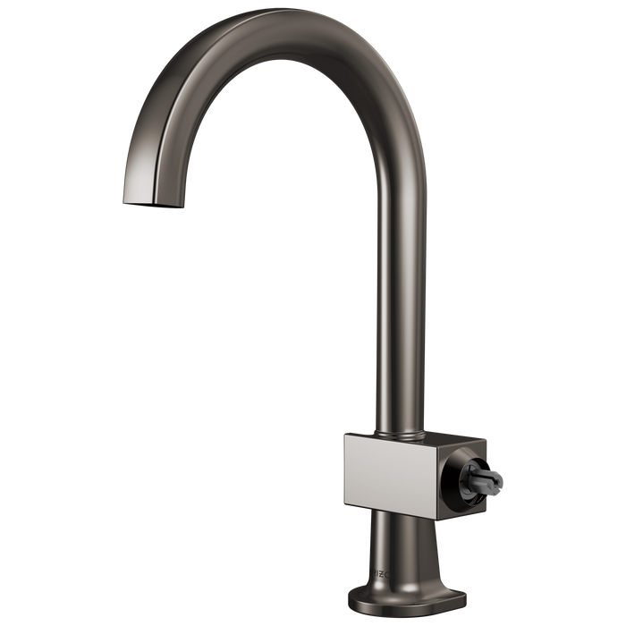 Brizo Frank Lloyd Wright 61022LF Bar Faucet with Arc Spout - Less Handle - Brilliance Black Onyx