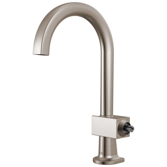 Brizo Frank Lloyd Wright 61022LF Bar Faucet with Arc Spout - Less Handle - Stainless