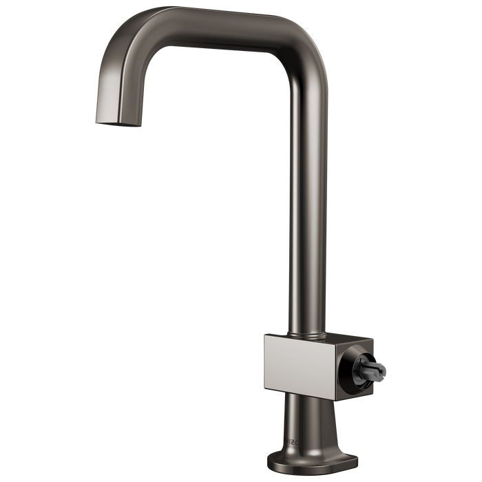 Brizo Frank Lloyd Wright 61023LF Bar Faucet with Square Spout - Less Handle - Brilliance Black Onyx
