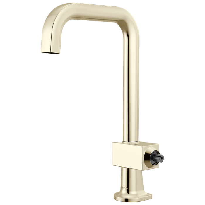 Brizo Frank Lloyd Wright 61023LF Bar Faucet with Square Spout - Less Handle - Polished Nickel