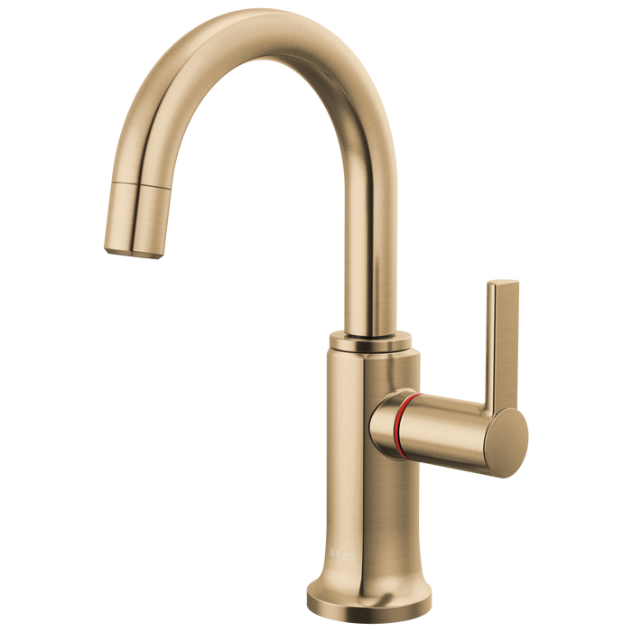 Brizo Kintsu: Instant Hot Faucet with Arc Spout