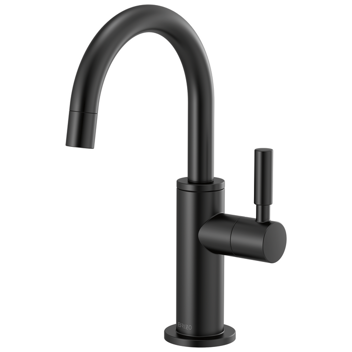 Brizo Odin 61320LF Beverage Faucet with Arc Spout - Matte Black
