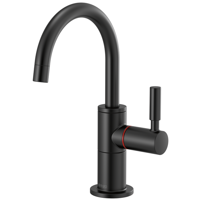 Brizo Odin 61320LF Instant Hot Faucet with Arc Spout - Matte Black