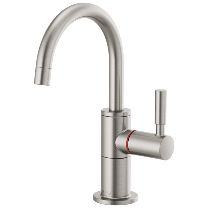Brizo Odin 61320LF Instant Hot Faucet with Arc Spout - Stainless