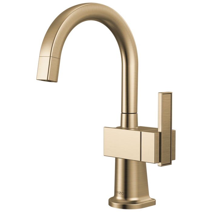 Brizo Frank Lloyd Wright 61322LF Beverage Faucet with Arc Spout - Luxe Gold