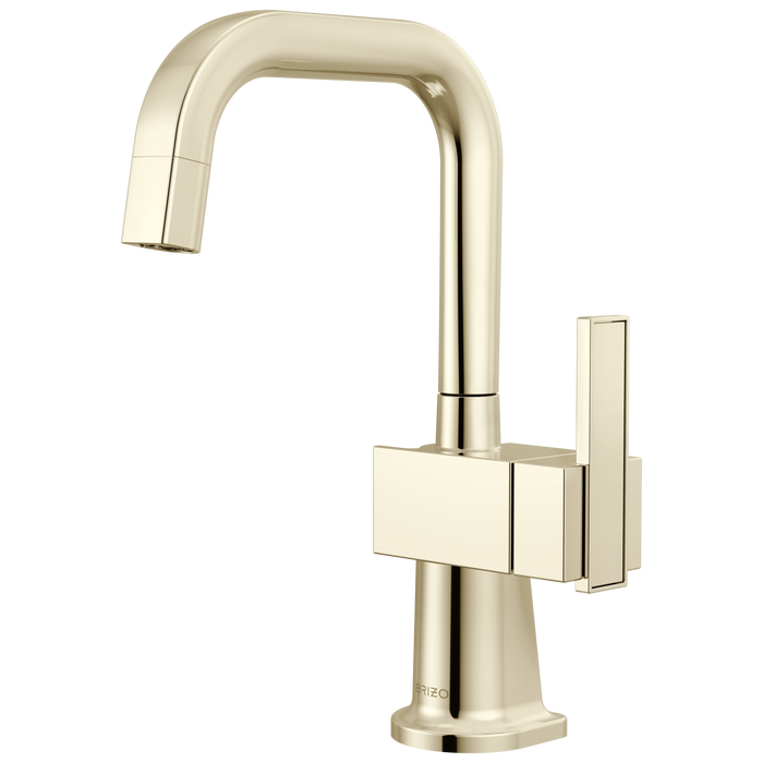 Brizo Frank Lloyd Wright 61323LF Beverage Faucet with Square Spout - Polished Nickel