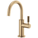 Brizo Litze 61343LF Beverage Faucet with Arc Spout and Knurled Handle - Luxe Gold