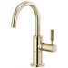 Brizo Litze 61343LF Instant Hot Faucet with Arc Spout and Knurled Handle - Polished Nickel