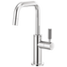 Brizo Litze 61353LF-C Beverage Faucet with Square Spout and Knurled Handle - Chrome