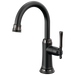 Brizo Tulham 61358LF Beverage Faucet - Matte Black / Brilliance Black Onyx