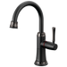 Brizo Tulham 61358LF Instant Hot Faucet - Matte Black / Brilliance Black Onyx