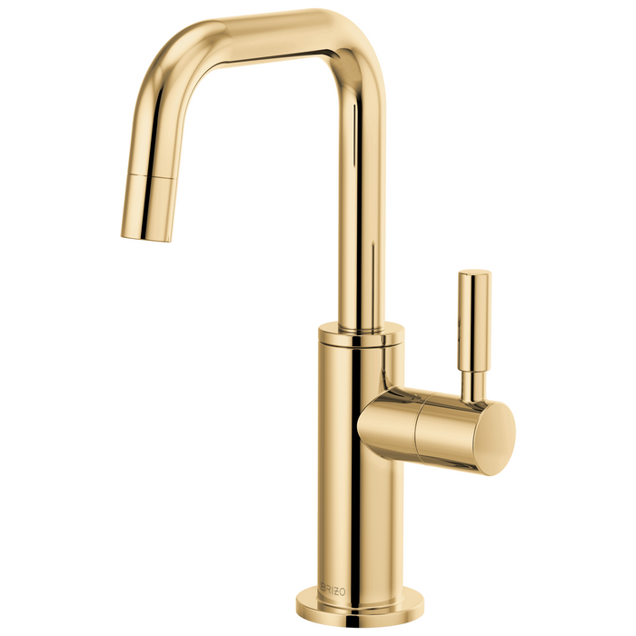 Beverage Faucet with Square Spout