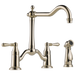 Brizo Brizo Tresa: Two Handle Bridge Kitchen Faucet with Spray