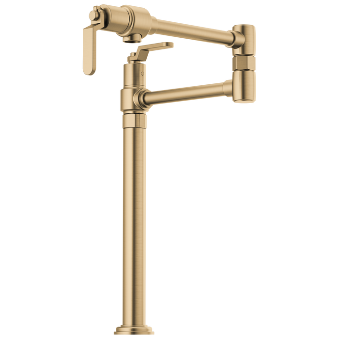 Brizo Brizo Litze: Litze Deck Mount Pot Filler with Industrial Handle