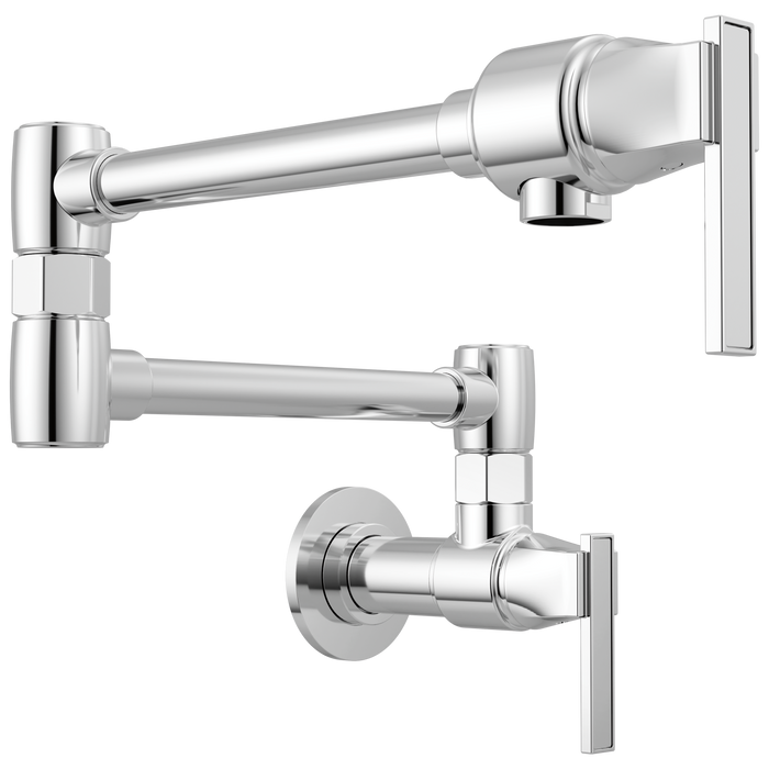 Brizo Frank Lloyd Wright 62822LF Wall Mount Pot Filler - Chrome