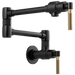 Brizo Brizo Litze: Litze Wall Mount Pot Filler with Knurled Handle