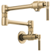 Brizo Brizo Litze: Litze Wall Mount Pot Filler with Knurled Handle