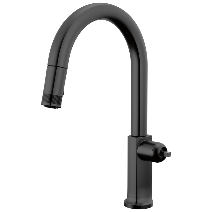 Brizo Kintsu: Pull-Down Faucet with Arc Spout - Less Handle