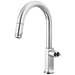 Brizo Kintsu: Pull-Down Faucet with Arc Spout - Less Handle