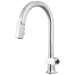 Brizo Frank Lloyd Wright 63022LF Pull-Down Kitchen Faucet with Arc Spout - Less Handle - Chrome