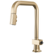 Brizo Frank Lloyd Wright 63023LF Pull-Down Kitchen Faucet with Square Spout - Less Handle - Luxe Gold