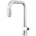 Brizo Frank Lloyd Wright 63023LF Pull-Down Kitchen Faucet with Square Spout - Less Handle - Chrome