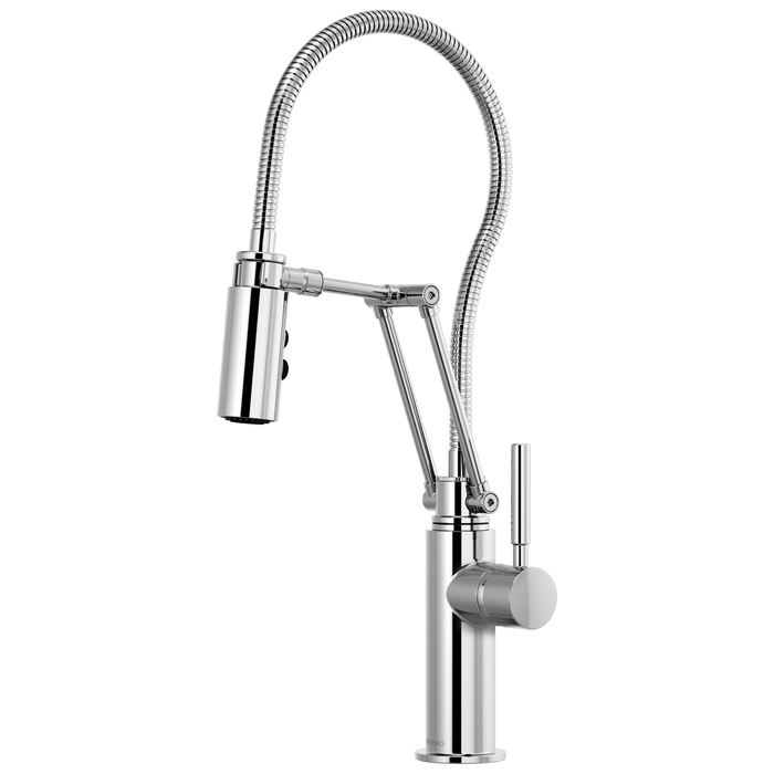 Brizo Brizo Solna: Articulating Faucet With Finished Hose