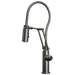 Articulating Kitchen Faucet with Finished Hose - Less Handle