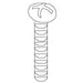 KOHLER K-63149 Screw 8-32 X1, Pan