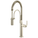 Brizo Litze 63344LF Semi-Professional Kitchen Faucet - Industrial Handle - Polished Nickel
