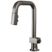 Brizo Frank Lloyd Wright 63923LF Pull-Down Prep Faucet with Square Spout - Less Handle - Brilliance Black Onyx