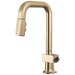 Brizo Frank Lloyd Wright 63923LF Pull-Down Prep Faucet with Square Spout - Less Handle - Luxe Gold