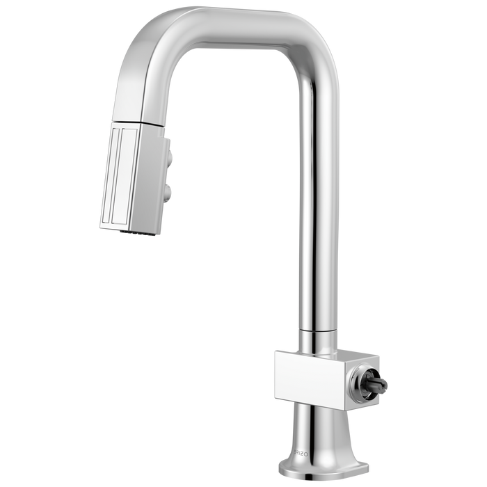 Brizo Frank Lloyd Wright 63923LF Pull-Down Prep Faucet with Square Spout - Less Handle - Chrome