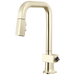 Brizo Frank Lloyd Wright 63923LF Pull-Down Prep Faucet with Square Spout - Less Handle - Polished Nickel