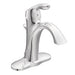 Moen 6400 Eva One Handle High Arc Bathroom Faucet in Chrome