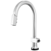 Brizo Frank Lloyd Wright 64022LF SmartTouch Pull-Down Kitchen Faucet with Arc Spout - Less Handle - Chrome